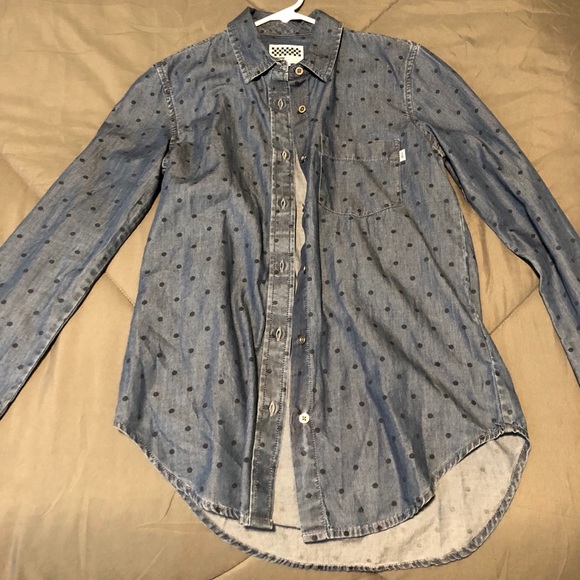 Button down denim Vans shirt - Picture 2 of 6